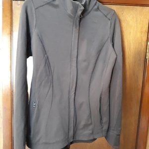 Womens Athletic Reebok Size M Long Sleeve Zip Up Sweater Jacket